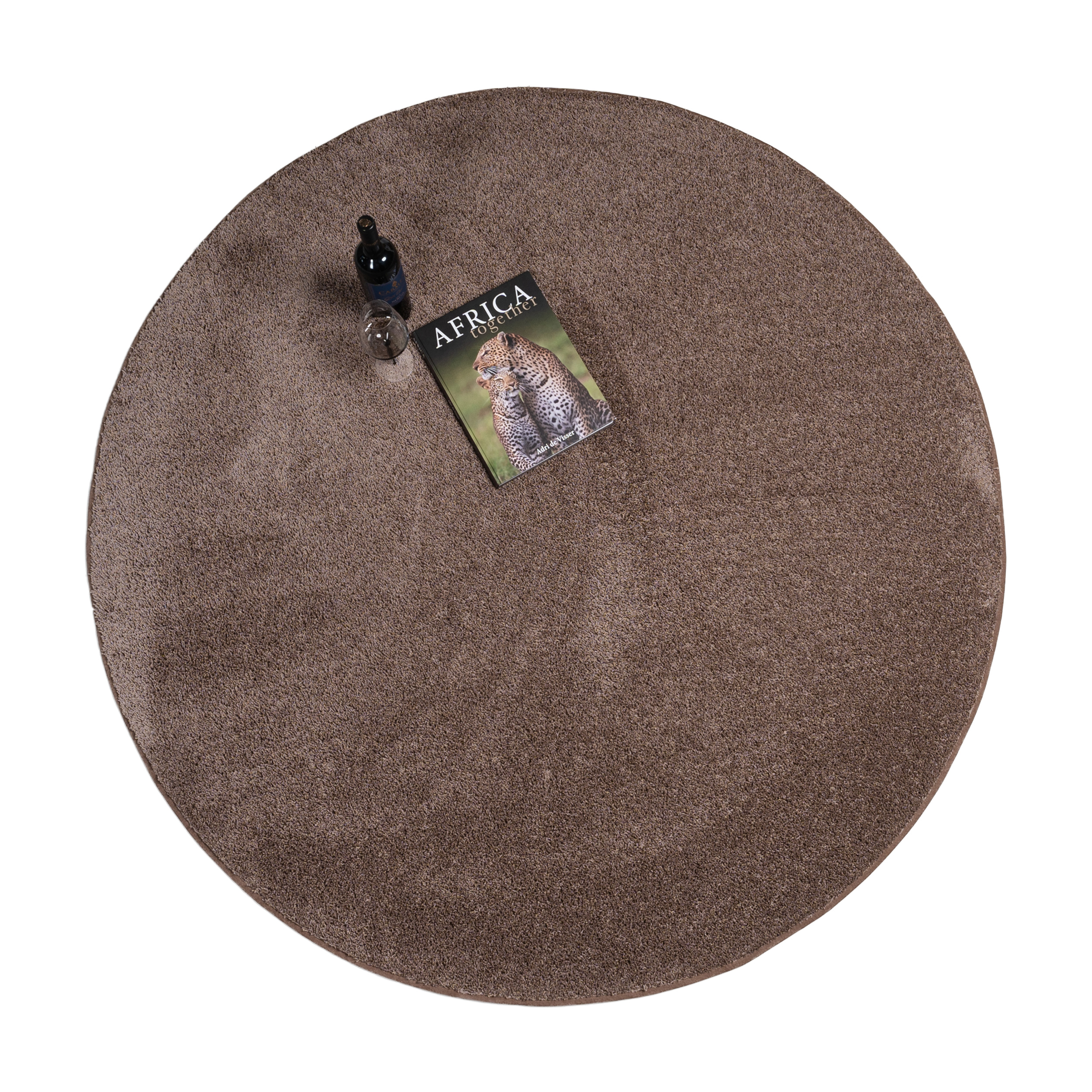 Rond Vloerkleed Luxoo Spirit Taupe
