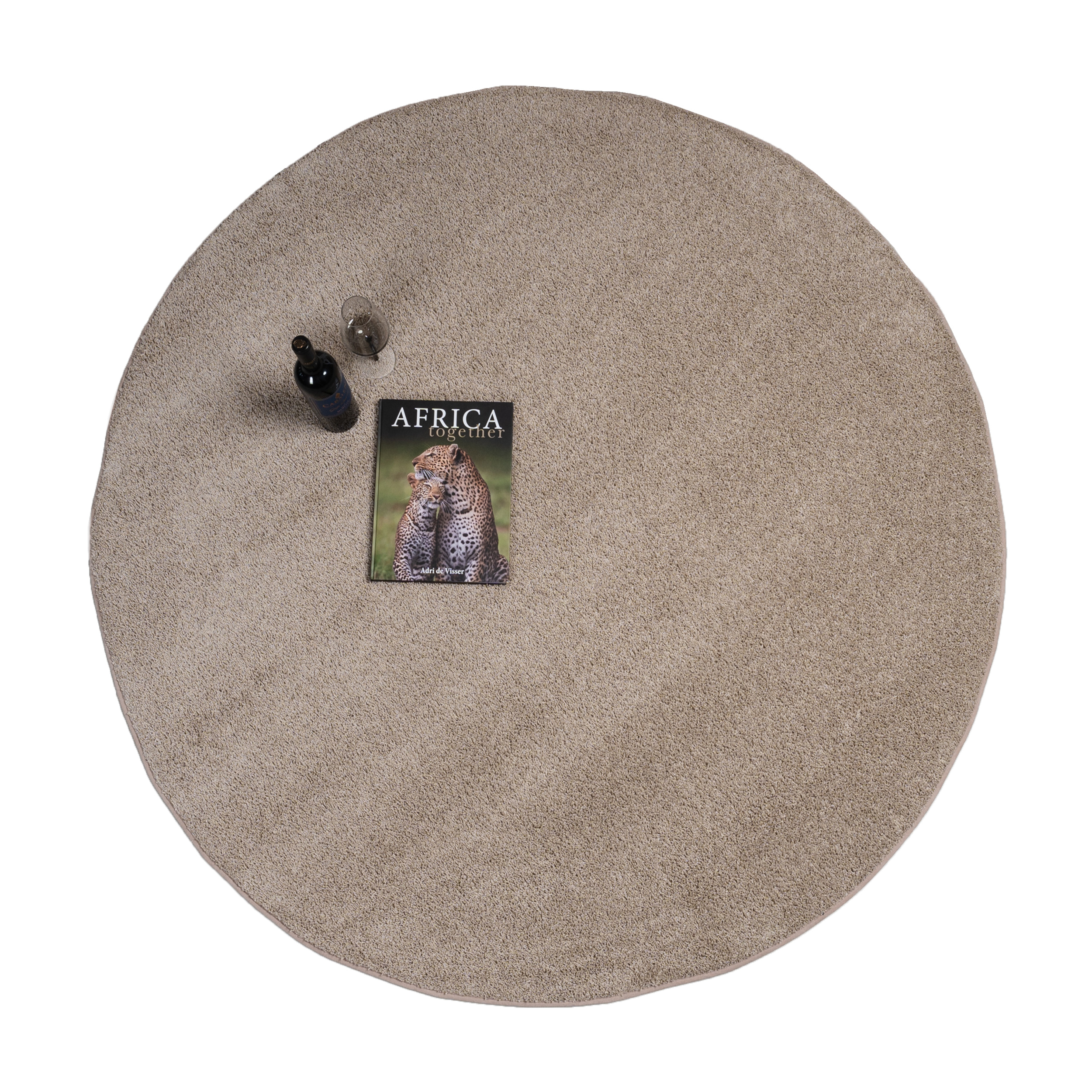 Rond Vloerkleed Luxoo Spirit Beige
