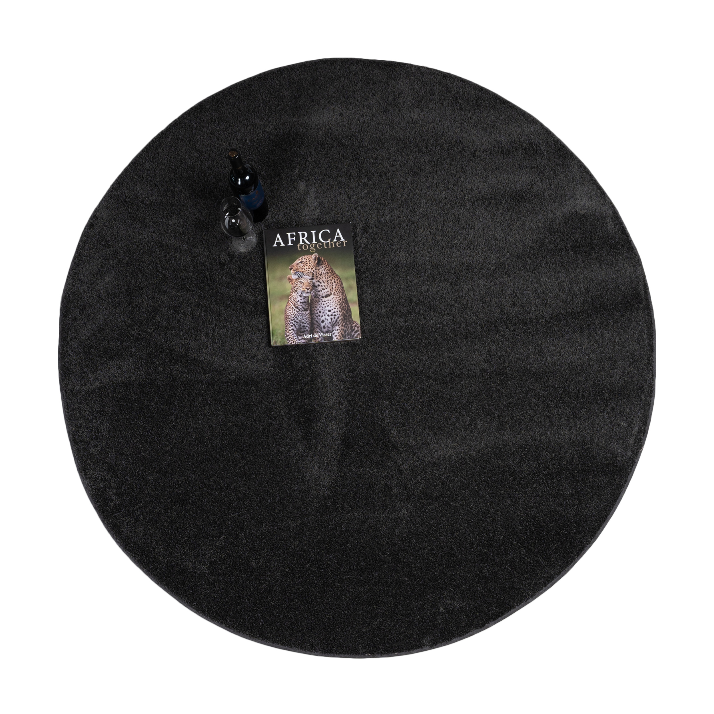 Rond Vloerkleed Luxoo Spirit Basalt