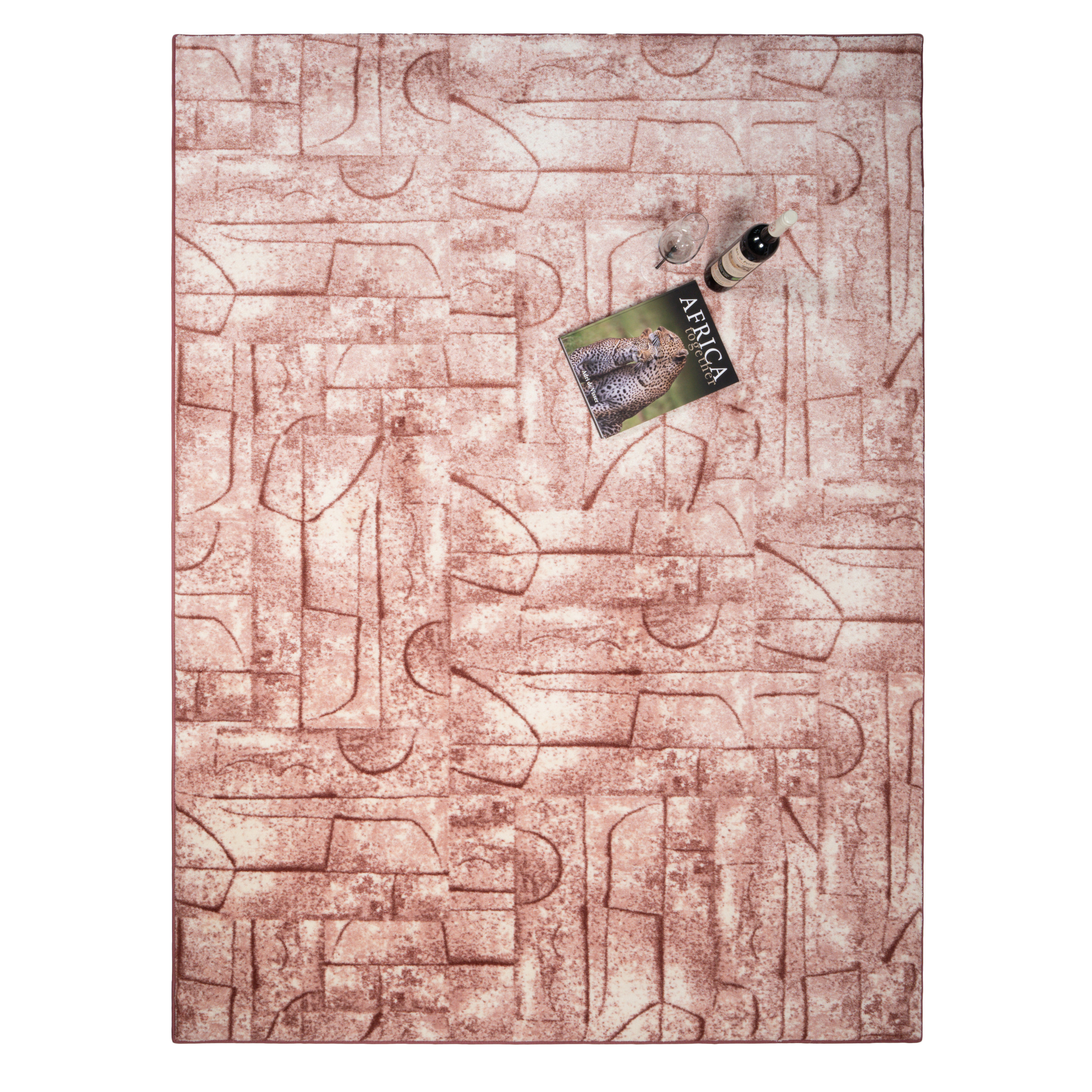 Vloerkleed Luxoo Floorganic Warm Red | 140 x 200 cm